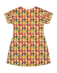 Corgi Chic Popart Pup T-Shirt Dress