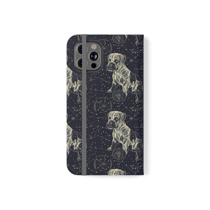 Celestial Boxer Bliss Flip Cases