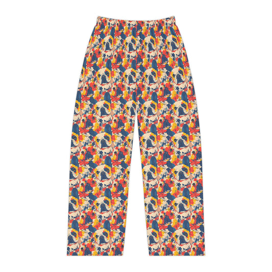 Bloom Pup Frenchietastic Splatter Women's Pajama Pants