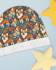 Corgi Carnival Couture Baby Beanie