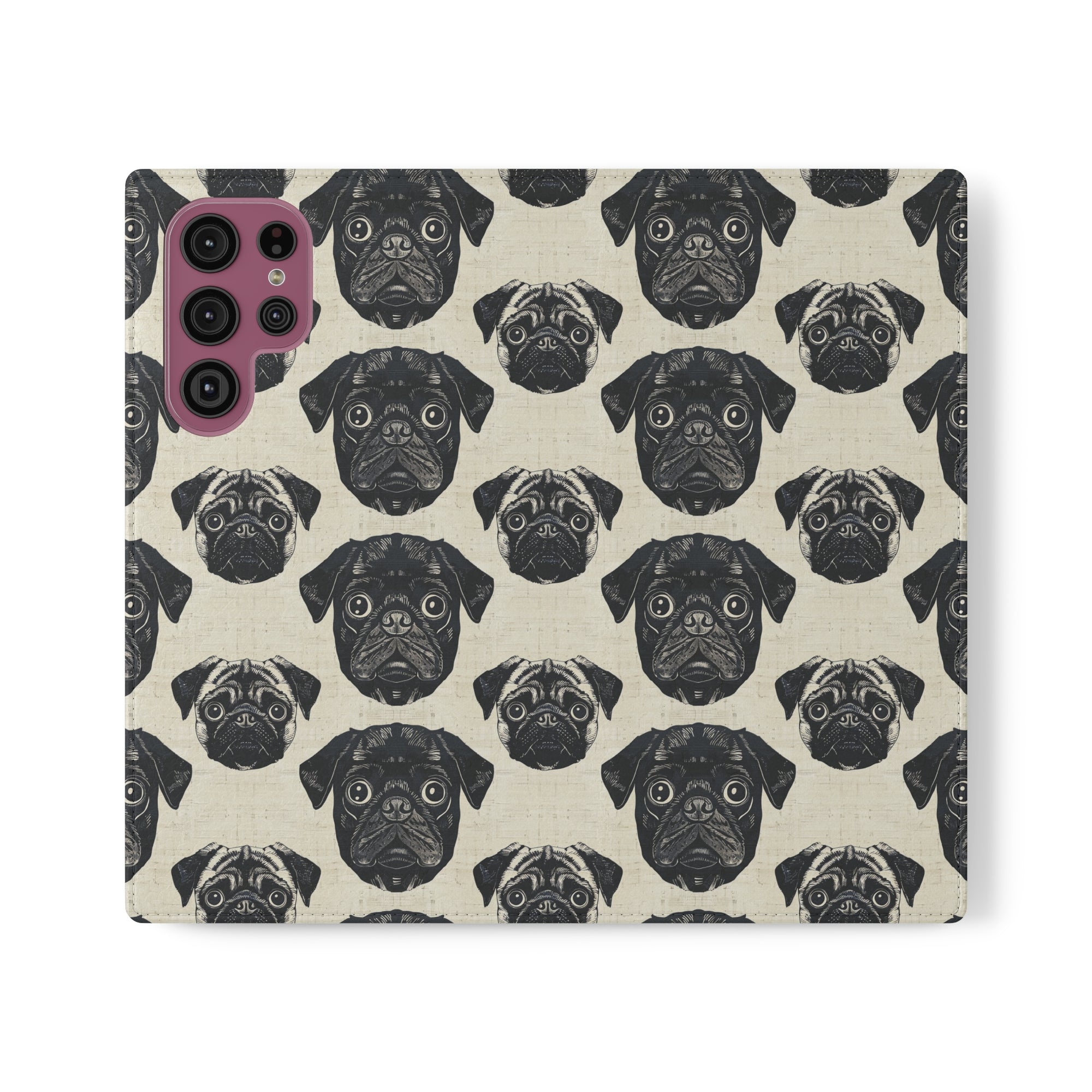 Pugalicious Enchantment Flip Cases