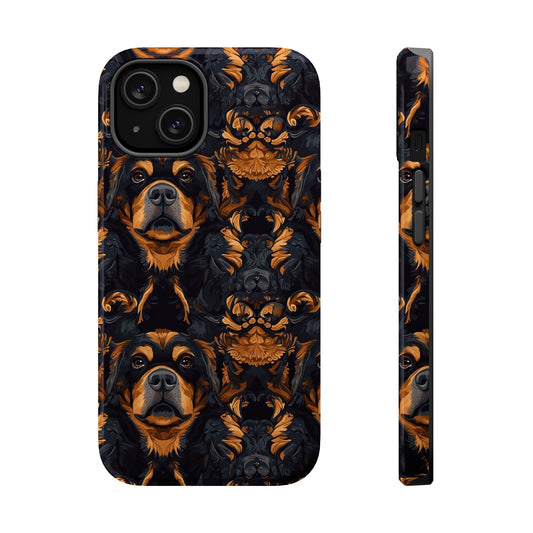 Modern Rottweiler Royalty Magnetic Tough Cases