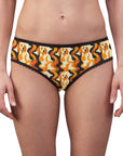 Golden Woof Abstract Glamour Women's Briefs