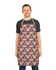 Glitchy Bulldog Blitz Apron