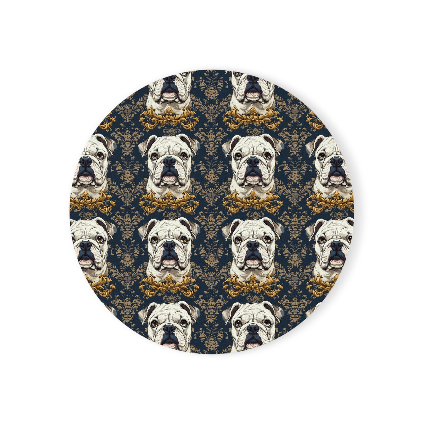 Wildwood Wanderlust Bulldog Cork Back Coaster