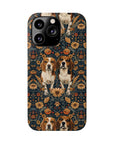 Beagle Buddies Meadow Magic Slim Phone Cases