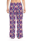 Dazzling Bulldog Chic Women's Pajama Pants