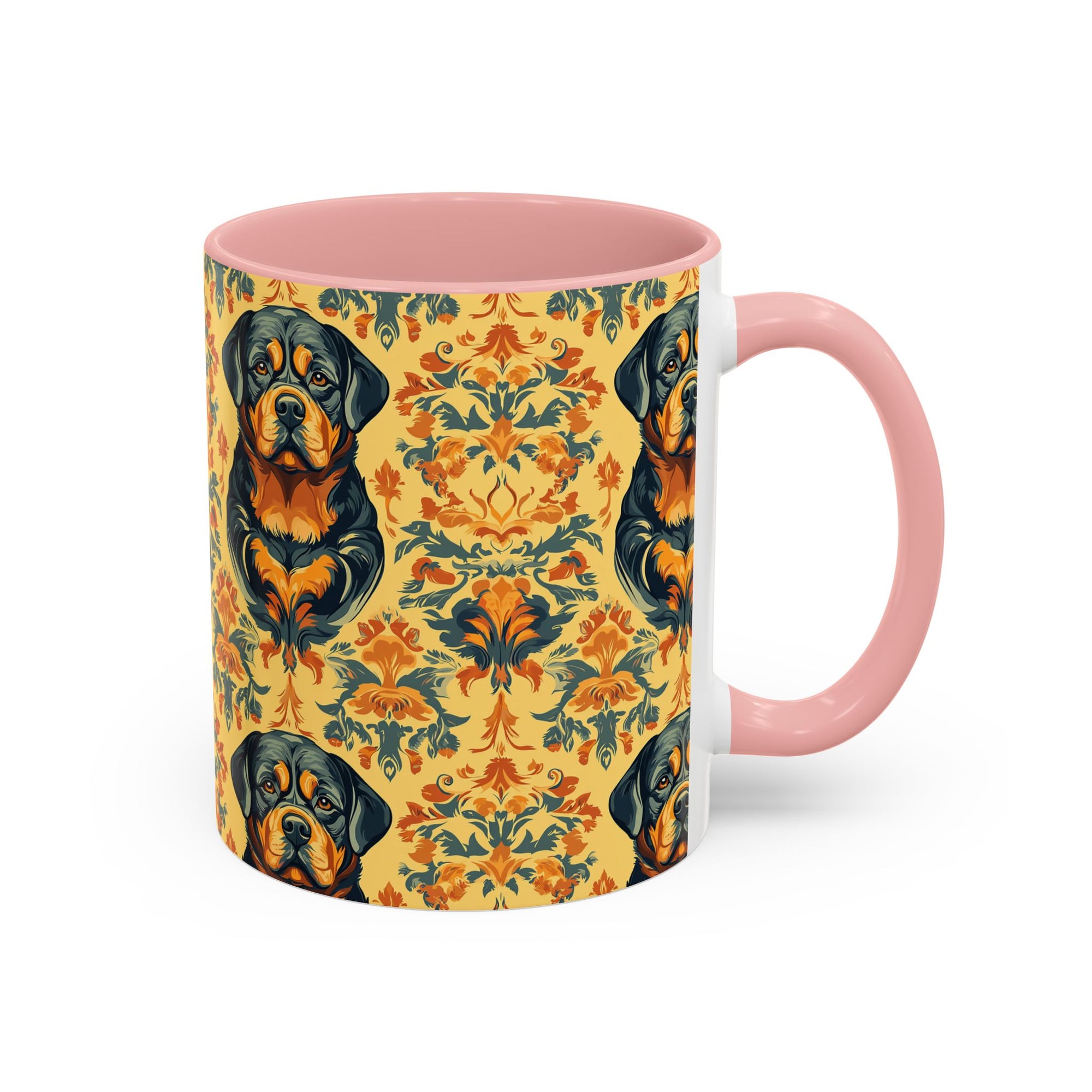 Royal Rottie Regalia Accent Coffee Mug