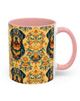 Royal Rottie Regalia Accent Coffee Mug