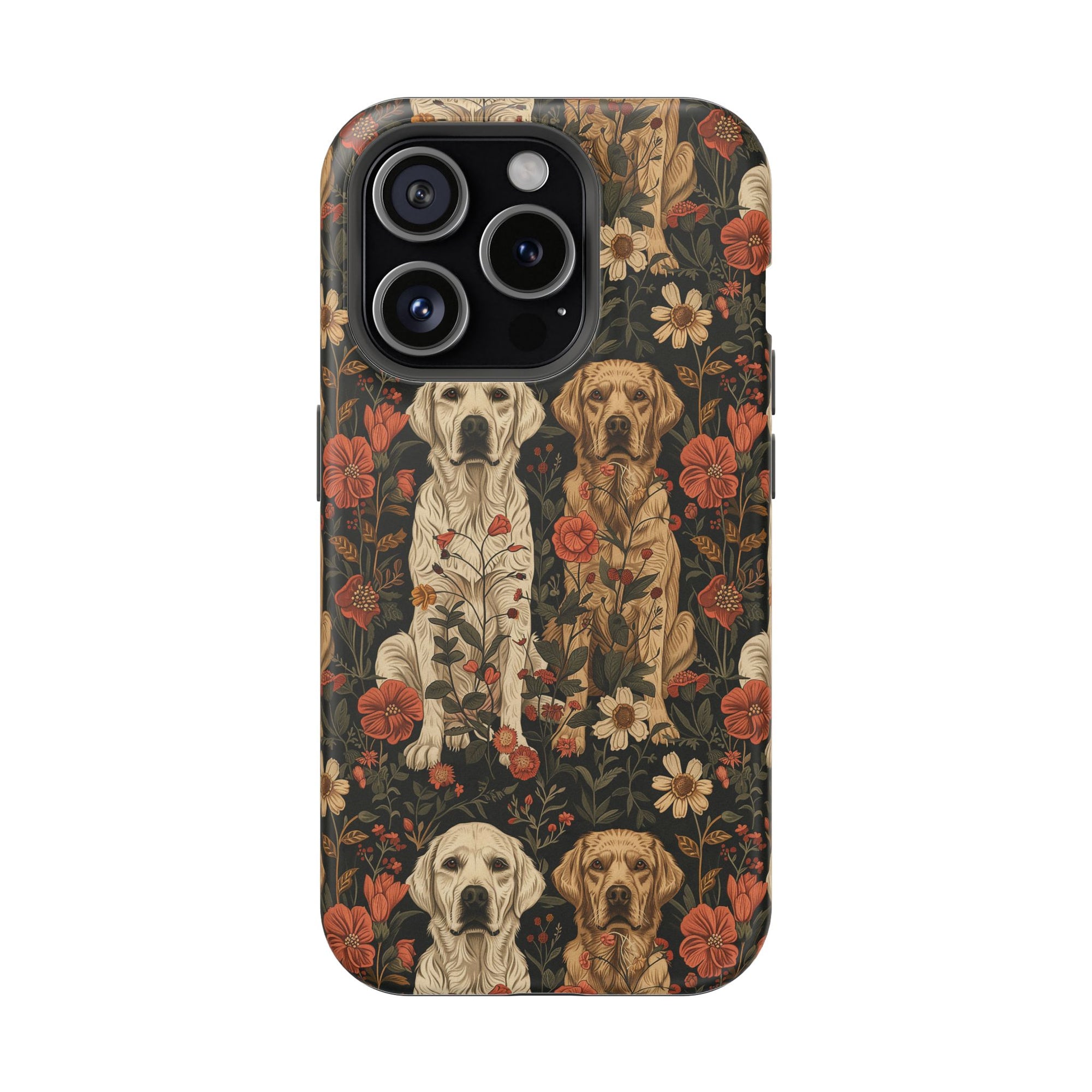 Blossoming Labradors Bouquet Magnetic Tough Cases