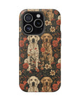 Blossoming Labradors Bouquet Magnetic Tough Cases