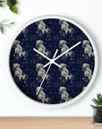 Celestial Boxer Bliss Wall Clock