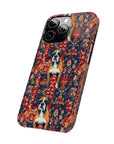 Boxer Blossom Tapestry Delight Slim Phone Cases