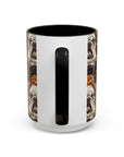 Bloomingly Bulldogistic Bouquet Accent Coffee Mug