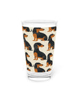 Whimsical Dachsund Dreamcatcher Pint Glass