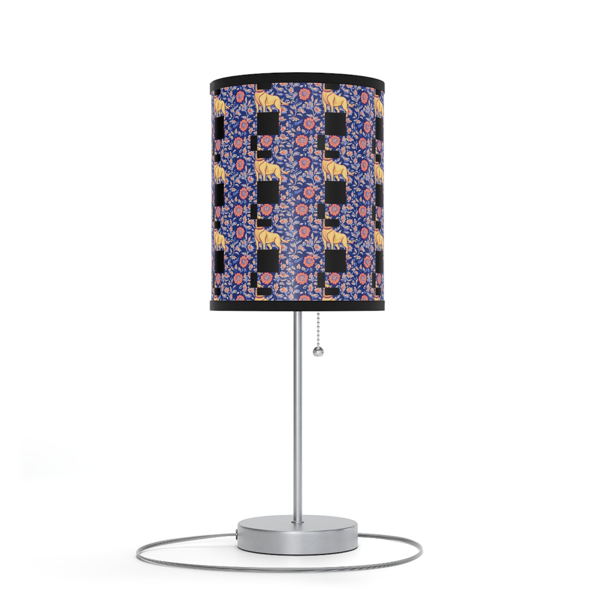 Bloomtastic Lab Petal Parade Lamp on a Stand