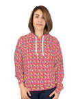 Bubblegum Glamour Bulldog Bouquet Unisex Pullover Hoodie