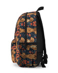 Floral Pawsome Dachsund Delight Backpack