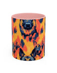 Impressionistic German Shepherds Accent Coffee Mug