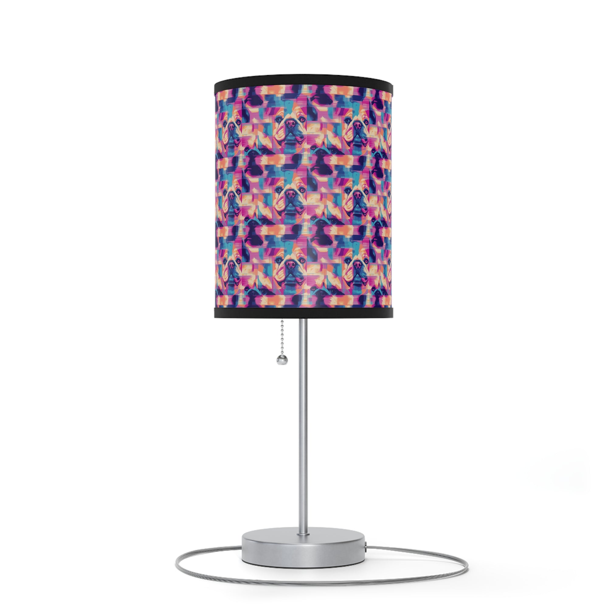 Dazzling Bulldog Chic Lamp on a Stand