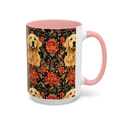 Golden Pawsatronic Tapestry Accent Coffee Mug