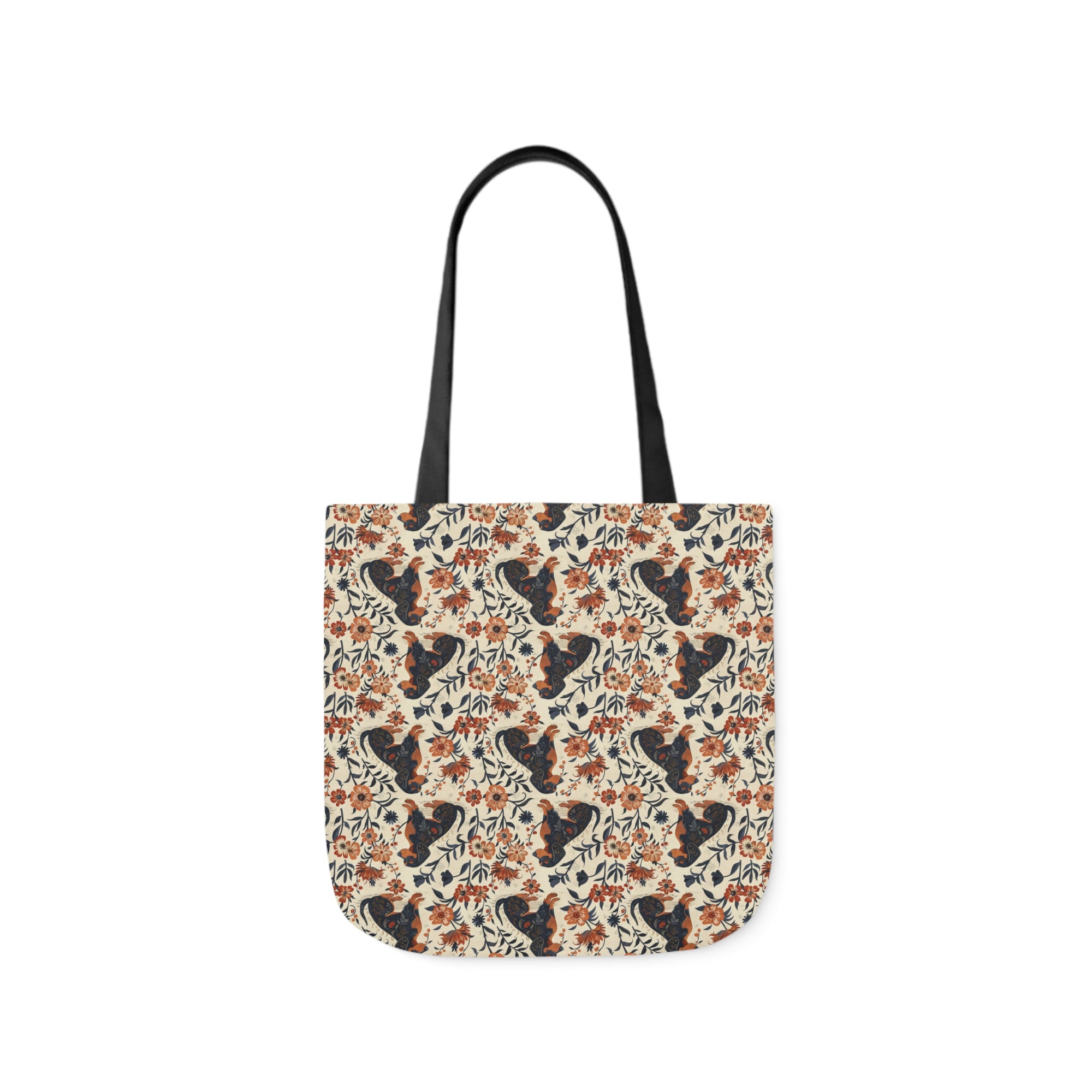 Blossoming Dachshunds Delight Canvas Tote Bag