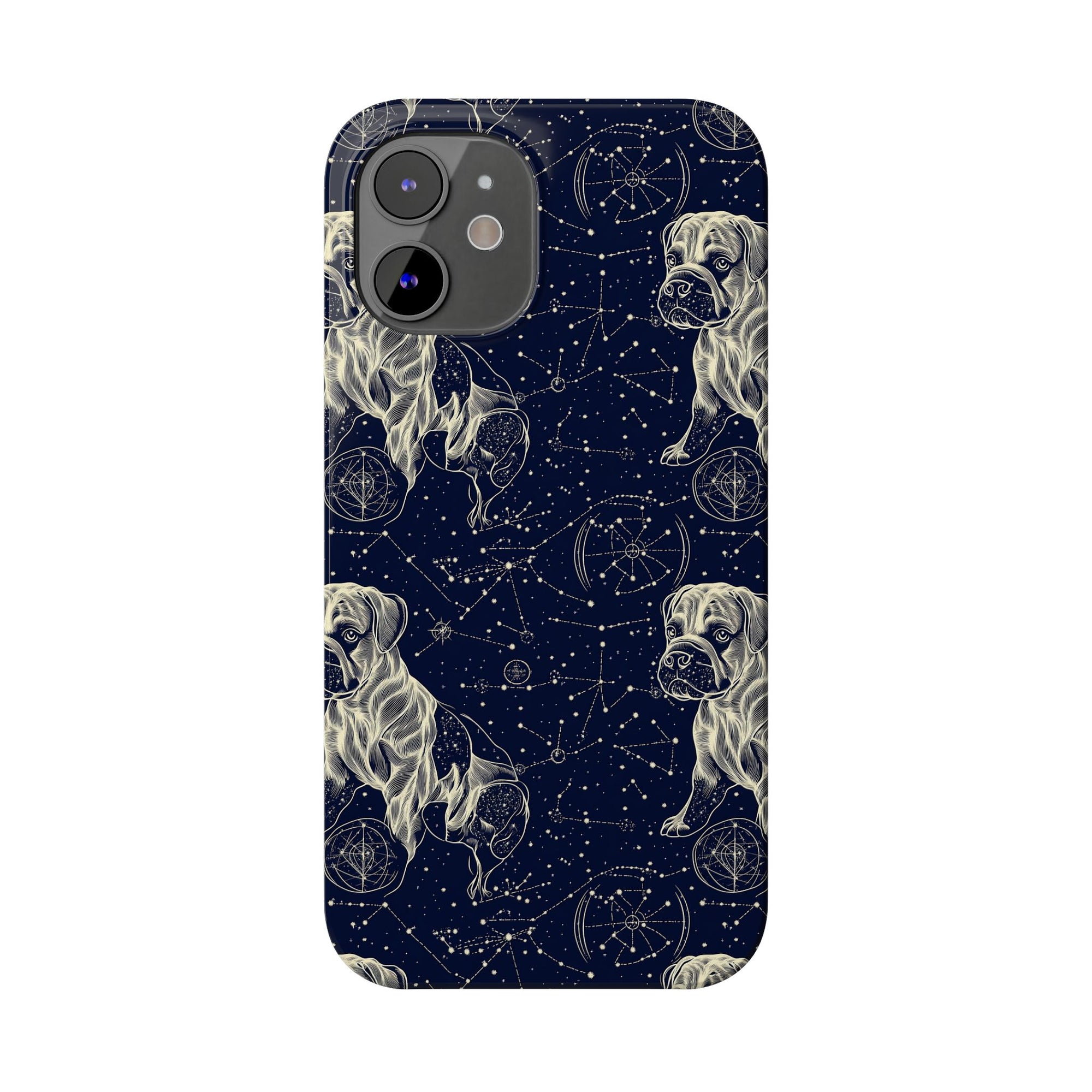 Celestial Boxer Bliss Slim Phone Cases