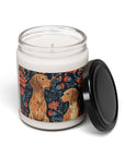 Floral Pawsome Dachsund Delight Scented Soy Candle