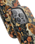 Beagle Blossoms Magnetic Tough Cases