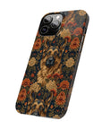 WhimsiWooly Shepherd Spritz Slim Phone Cases