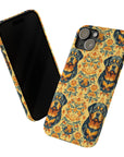 Royal Rottie Regalia Slim Phone Cases