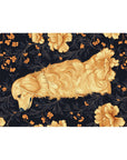 Golden Paws Floral Frenchie Postcards