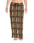 Blossoming Labradors Bouquet Women's Pajama Pants