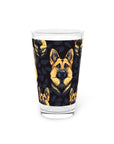 Majestic Hound Couture: German Shepherd LuxeBlend Pint Glass