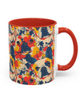 Bloom Pup Frenchietastic Splatter Accent Coffee Mug