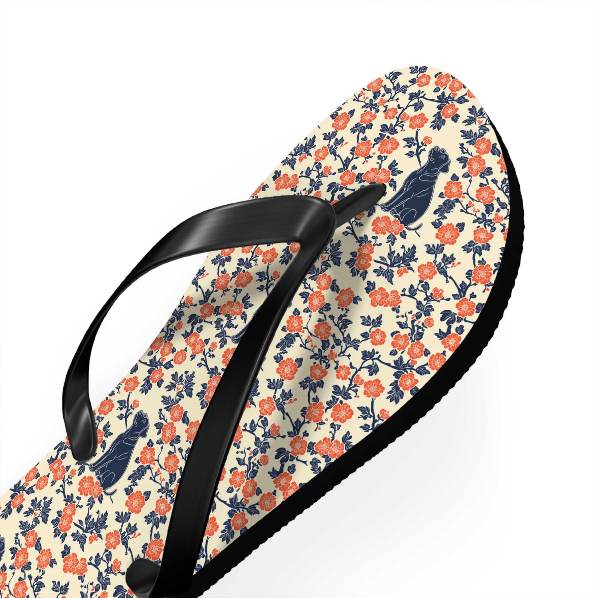 Bloomiful Lab Bouquet Flip Flops