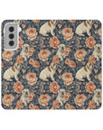 Blooming Bulldog Beauty Flip Cases