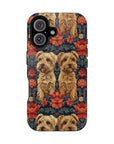 Yorkie Charm Twins Magnetic Tough Cases