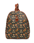 Dazzling Dachsund Blossoms & Foliage Waterproof Travel Bag