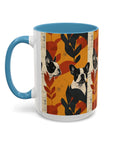 Chic Frenchie Charm Accent Coffee Mug