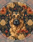 WhimsiWooly Shepherd Spritz Ceramic Coaster