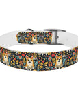 Corgi Rainbow Vine Dream Dog Collar