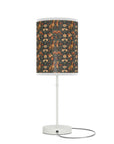 Dazzling Dachsund Blossoms & Foliage Lamp on a Stand