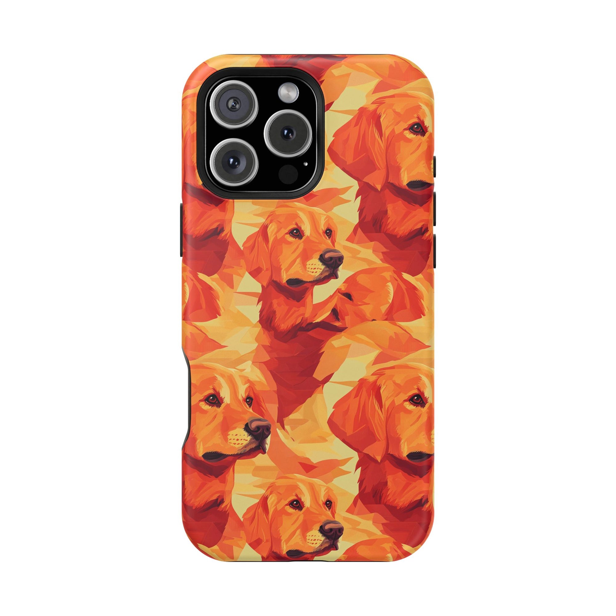 Golden Glamour Paws Magnetic Tough Cases