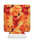 Golden Glamour Paws Can Cooler Sleeve