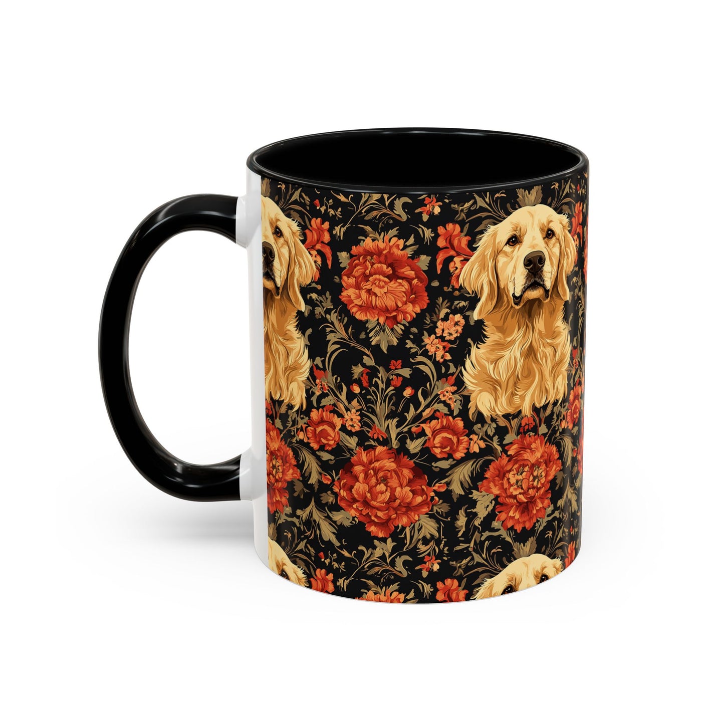 Golden Pawsatronic Tapestry Accent Coffee Mug