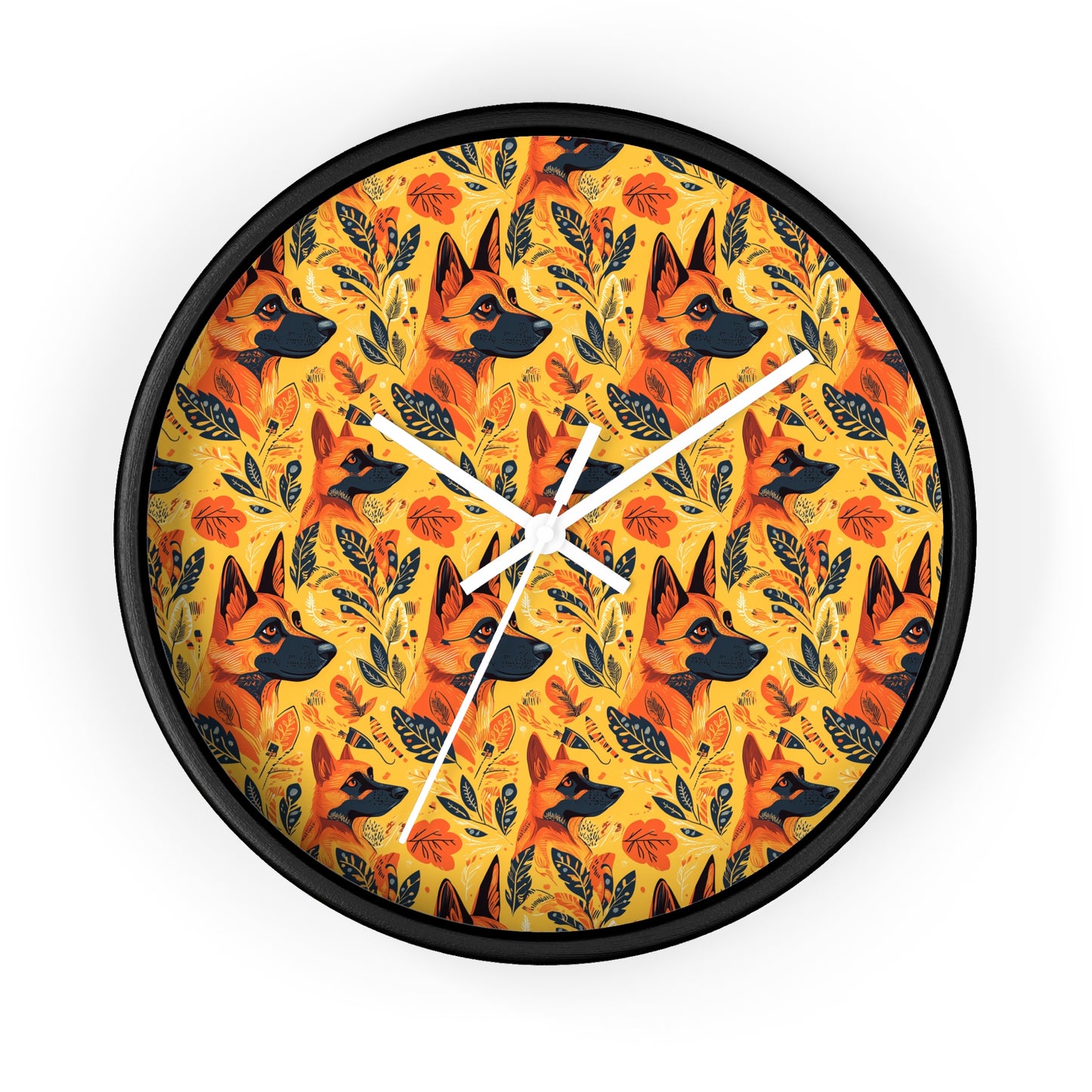 Shepherd Safari Retreat Wall Clock