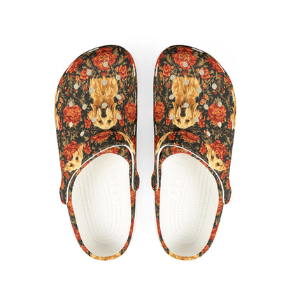 Golden Pawsatronic Tapestry Foam Rubber Shoes