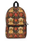 Golden Pawsatronic Tapestry Backpack