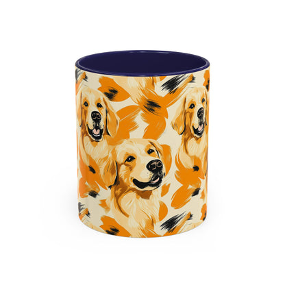 Golden Glitz 'n Glamour Woofwear Accent Coffee Mug